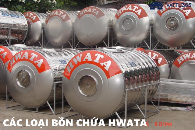 Bồn chứa nước Hwata có mấy loại?