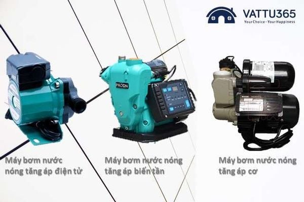 Phân loại máy bơm tăng áp nước nóng