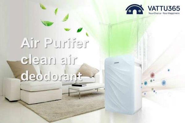 Máy lọc không khí có khả năng khử mùi hôi hiệu quả