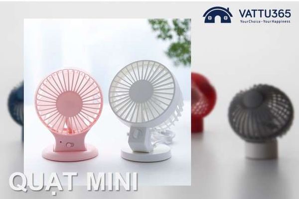 Quạt mini, quạt usb, quạt gấp gọn khác hay giống nhau?