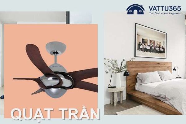 Nên mua quạt trần hay quạt trần đảo?