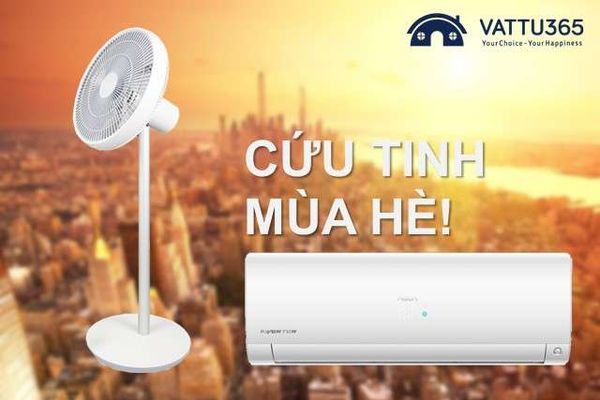Nên mua quạt đứng hay mua máy lạnh?