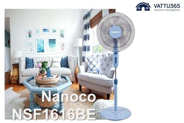 Quạt đứng Nanoco điều chỉnh bằng hộp số