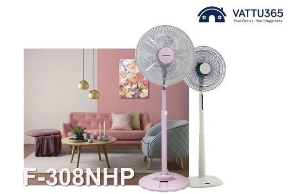 Quạt đứng Panasonic F-308NHP hồng