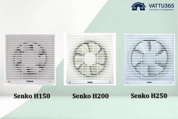 Review các loại quạt hút Senko