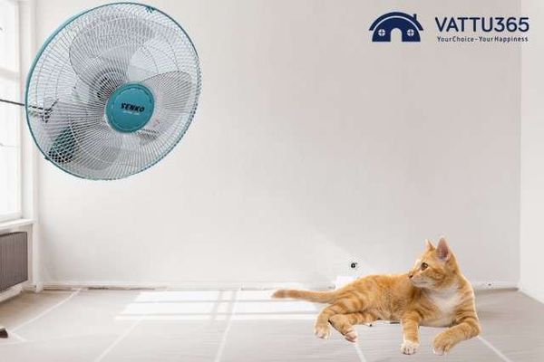 Khi sử dụng quạt treo tường cần chú ý điều gì?