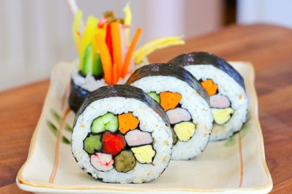 Gimbap Và Sushi Khác Nhau Như Thế Nào?