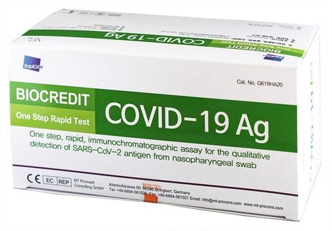 Cách dùng kit test nhanh BioCredit COVID-19 Ag G61RHA20