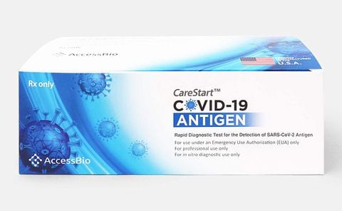 Hướng dẫn các bước xét nghiệm với kit test nhanh CareStart COVID-19 Antigen