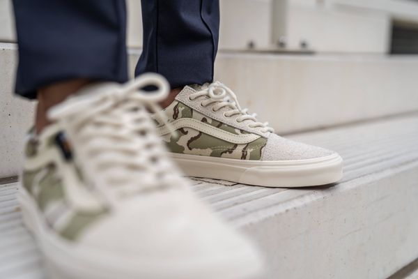 vans cordura old skool in camo