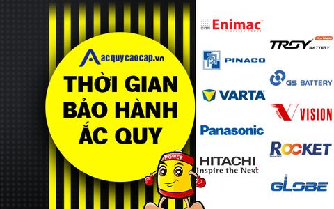 Thời gian bảo hành bình ắc quy