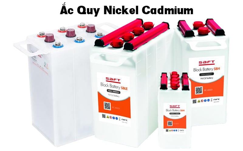 Ắc quy Niken-cadmium (Ni-Cd batteries)