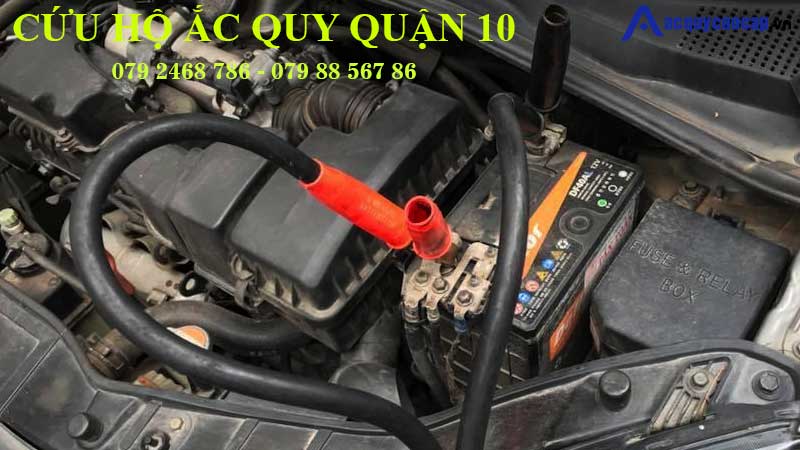 Cứu hộ, câu bình ắc quy Quận 10