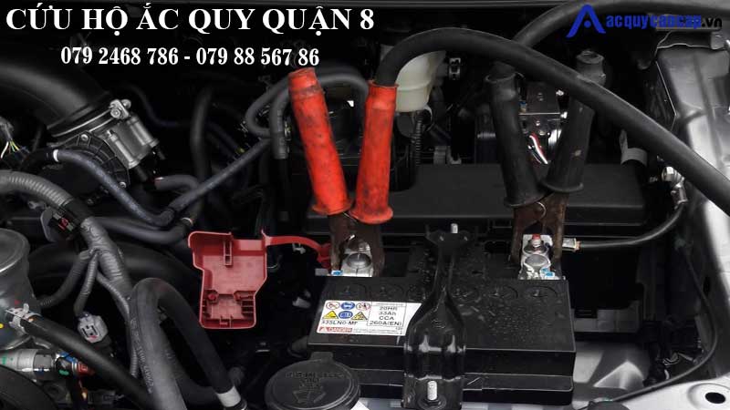 Cứu hộ, câu bình ắc quy Quận 8