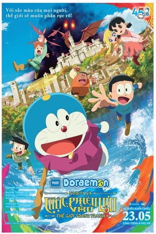 [GIỚI THIỆU] PHIM ĐIỆN ẢNH DORAEMON: NOBITA VÀ CUỘC PHIÊU LƯU VÀO THẾ GIỚI TRONG TRANH