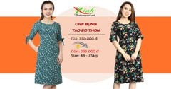 BST Đầm Họa Tiết Sắc Hoa Mặc Không Đụng Hàng HÈ 2019