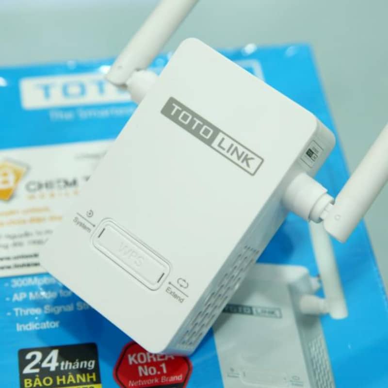 Bộ mở rộng sóng WiFi TOTOLINK EX200 - giá rẻ, hiệu năng cao
