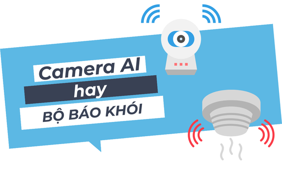 Camera AI phát hiện cháy hay bộ báo khói? Đâu là lựa chọn tối ưu cho bạn?