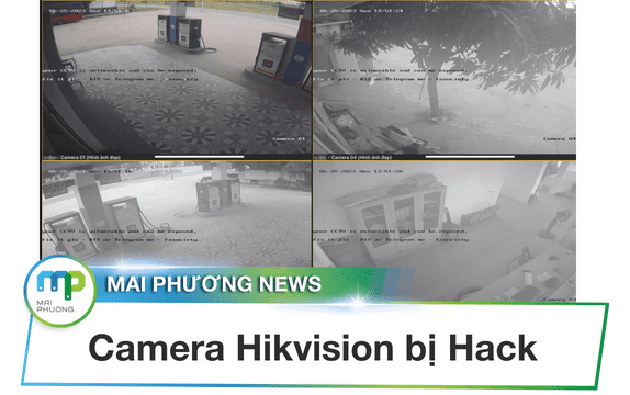 Camera Hikvision bị hack hàng loạt