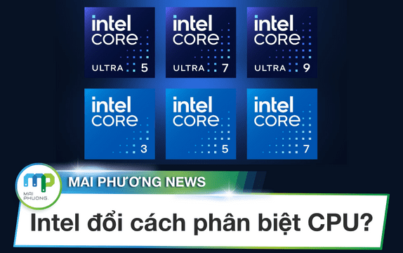 Cập nhật lớn nhất của Intel sau 15 năm: Intel Core, Intel Evo và Intel vPro