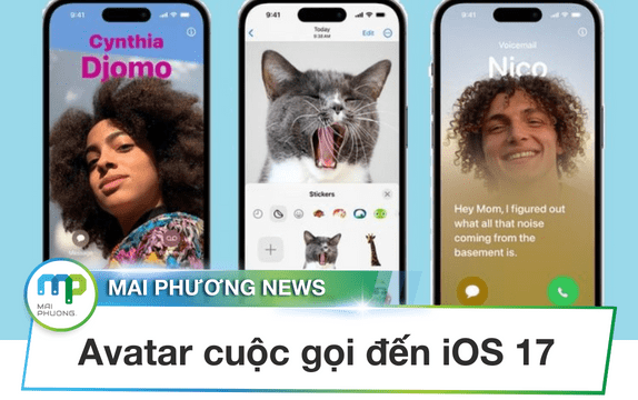 Apple tích hợp thêm Avatar cuộc gọi đến vào iOS 17