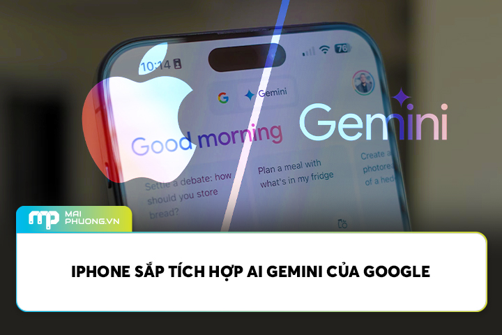IPhone Sắp Tích Hợp AI Gemini Của Google