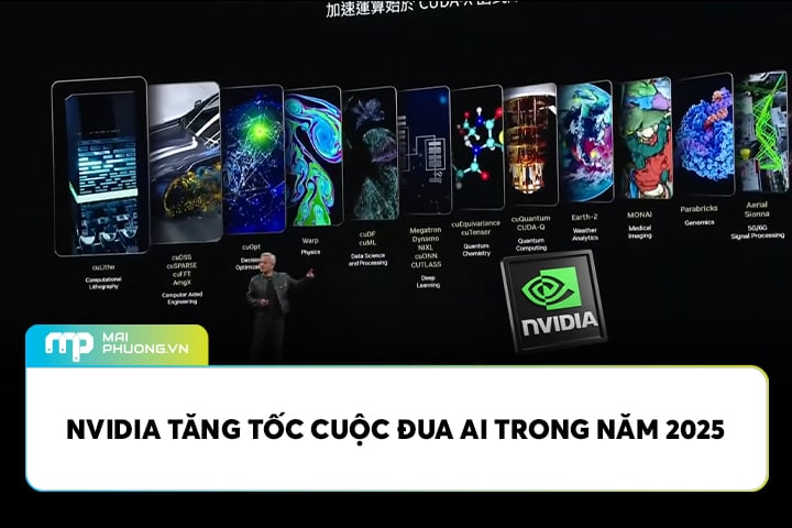 Nvidia Tăng Tốc Cuộc Đua AI Trong Năm 2025