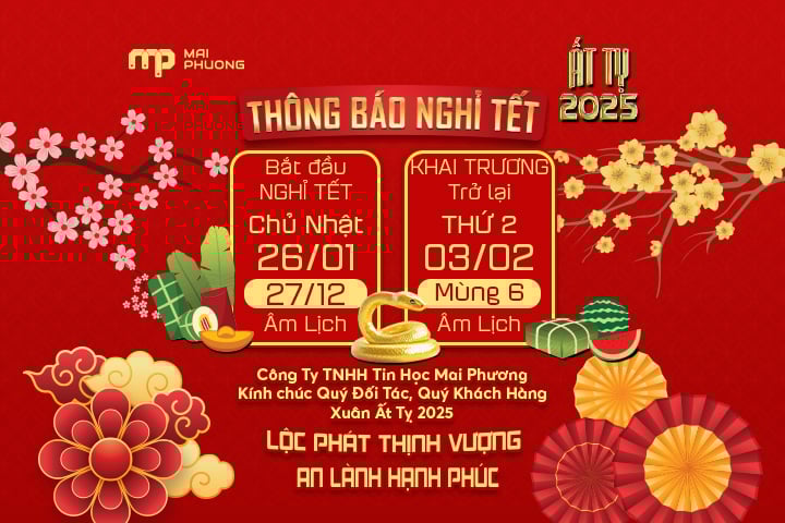Thông Báo Nghỉ Tết Ất Tỵ 2025