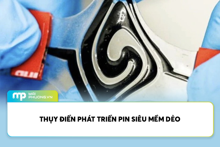Thụy Điển Phát Triển Pin Siêu Mềm Dẻo
