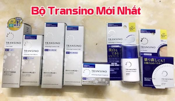 bộ trị nám transino mẫu mới nhất