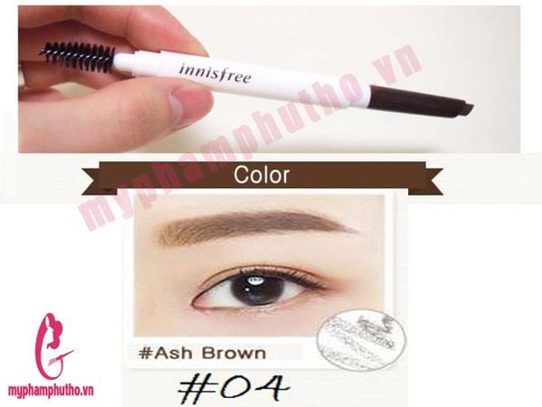 Chì Kẻ Mày Innisfree Auto Eyebrow Pencil màu số 04