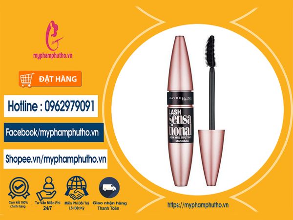 Chuốt mi Mascara maybelline lash sensational intense black Mua ở Đâu