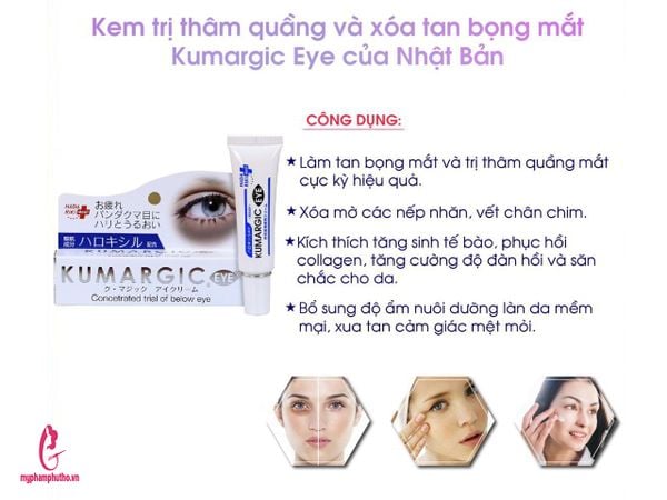 Công dụng kem mắt kumargic eye có tốt không