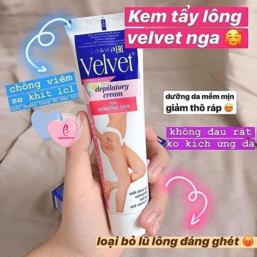 công dụng Kem Tẩy Lông Vetvel Nga