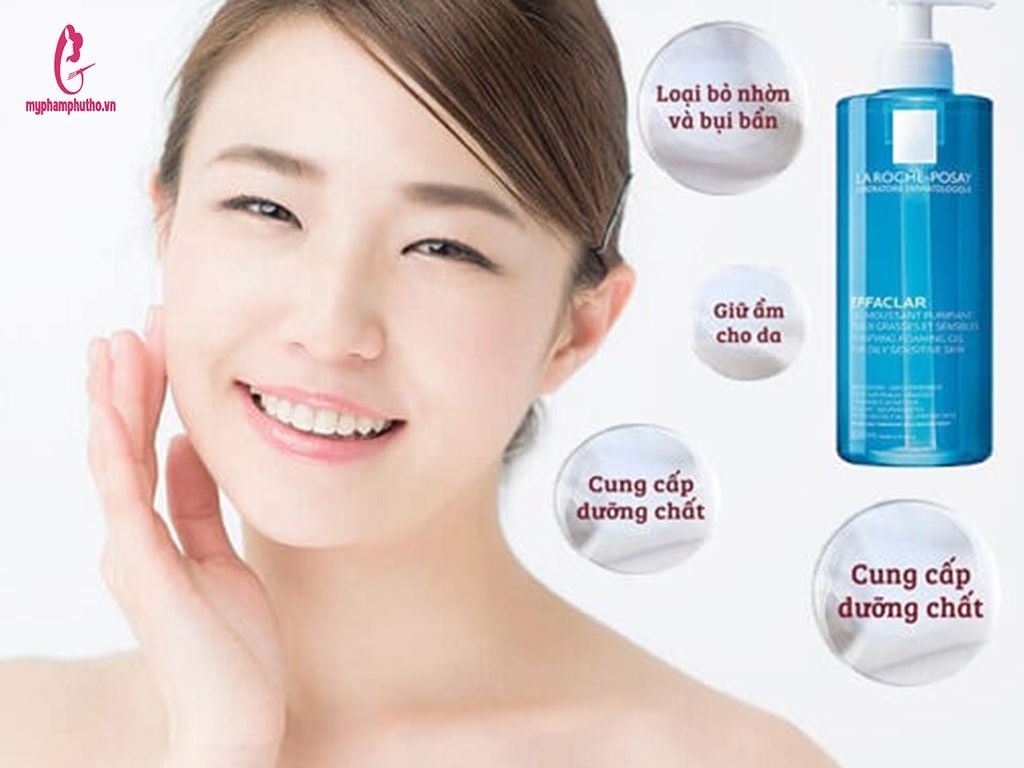 Công dụng của sữa rửa mặt La Roche Posay