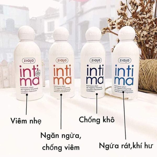 Review Dung dịch vệ sinh phụ nữ Intima Ziaja
