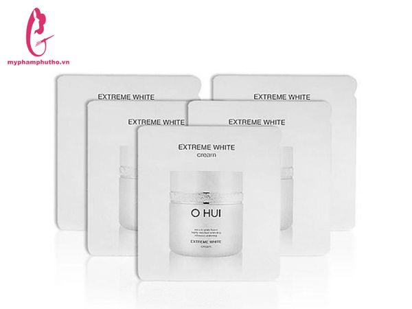 Gói mini Kem dưỡng OHUI Extreme White Cream