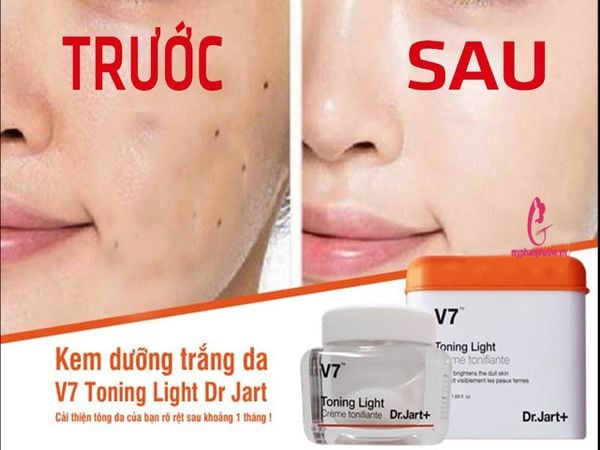 Hướng dẫn cách sử dụng kem V7 Toning Light Dr.Jart+