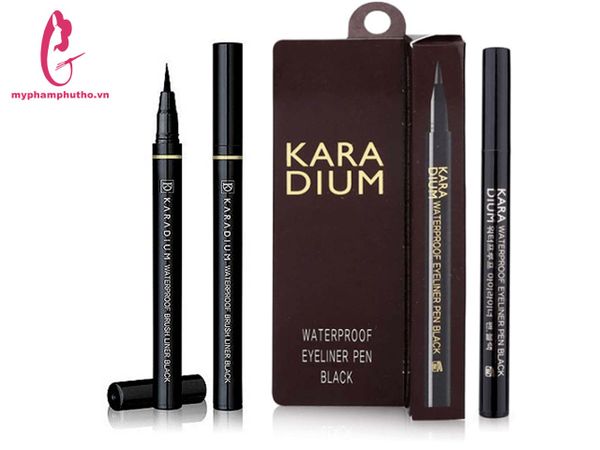 Kẻ Dạ Karadium - Waterproof brush liner black