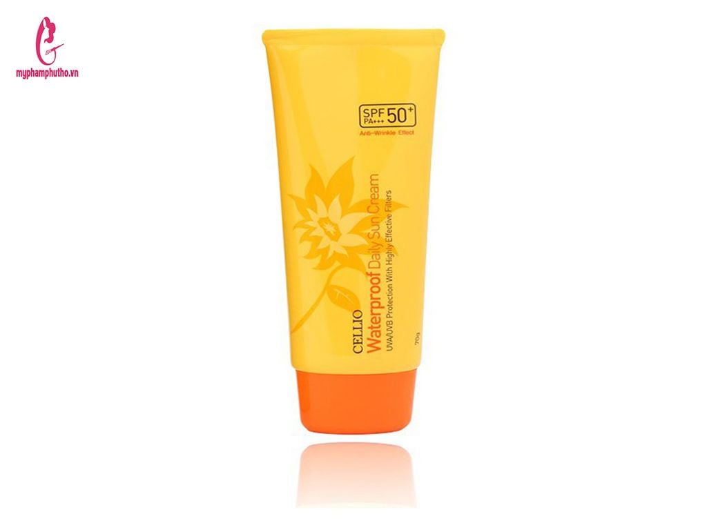 Kem chống nắng Cellio Water proof Daily Sun Cream SPF50 PA+++