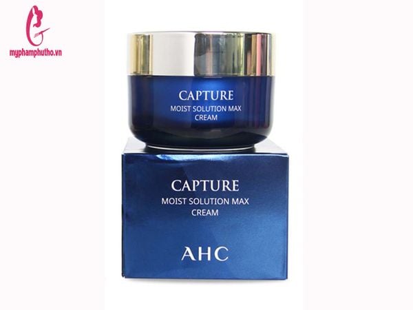 Kem dưỡng AHC Capture Moist Cấp Ẩm Màu Xanh