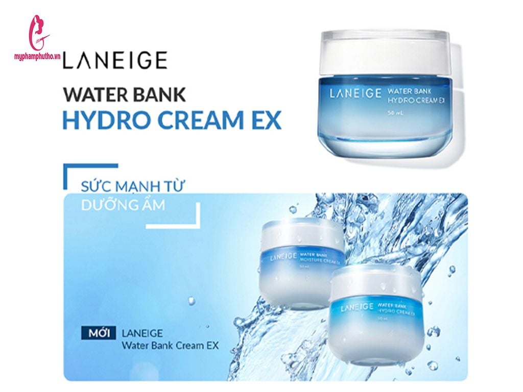 Kem dưỡng ẩm Laneige Water Bank Hydro Cream EX