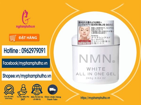 Kem dưỡng NMN White all in one Gel