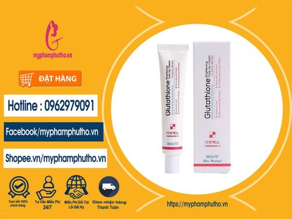 Kem Trắng Da Melasma Glutathione Brightening TONE UP Cream