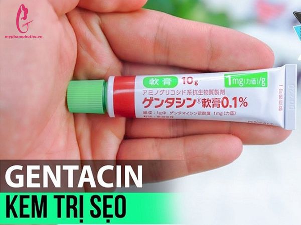 Kem trị sẹo GENTACIN Nhật Bản Lồi Lõm