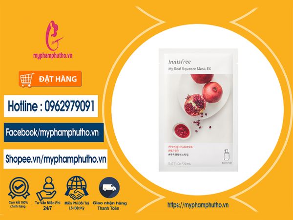 Mặt nạ giấy Innisfree Tomato vị Cà Chua Mua ở Đâu