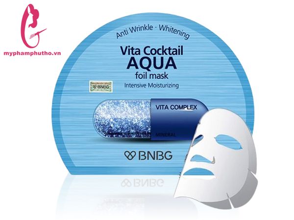 Mặt Nạ Giấy Vita Cocktail Aqua Foil Mask Banobagi Mua ở Đâu