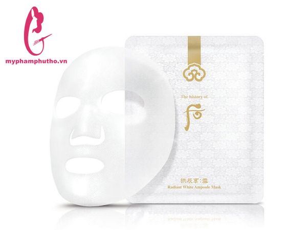 Mặt nạ trắng da cao cấp Radiant White Amploule Mask WHOO