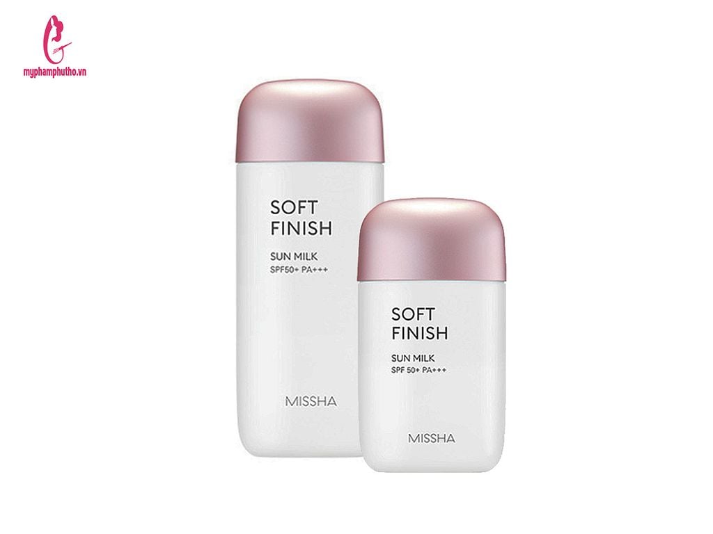 Kem chống nắng All-around Safe Block Soft Finish Sun Milk - Missha