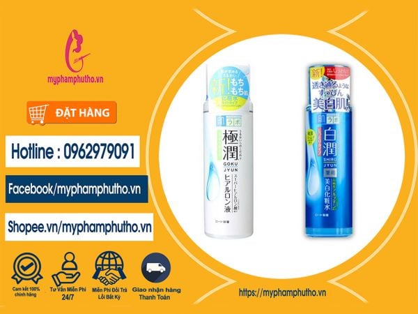 Nước hoa hồng Toner Hada Labo Whitening Lotion Mua ở Đâu